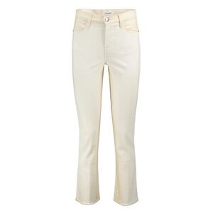 Frame Le High Straight Two Toned white / ivory size 24